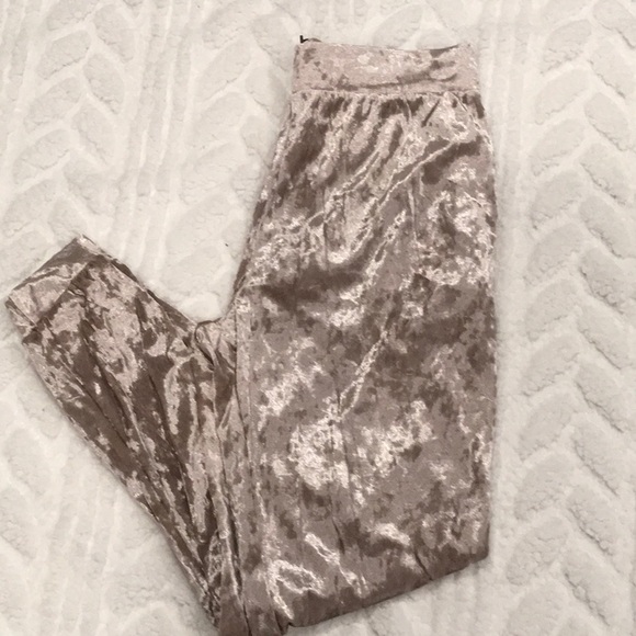 Velvet Mocha joggers with side pockets - Picture 2 of 7